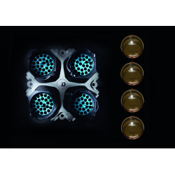 ROTOR LIBRE POUR 4 TUBES 600 ML MAX OU 16 PLAQUES DE MICROTITRATION SANS NACELLES POUR CENTRIFUGEUSE ROTINA 420 / 420 R