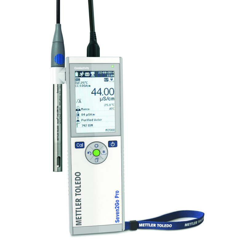 CONDUCTIMETRE PORTABLE S7 METTLER FIELD KIT AVEC ELCTRODE INLAB 738-ISM ET MALETTE
