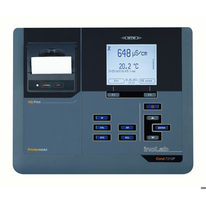 CONDUCTIMETRE DE PAILLASSE WTW INOLAB COND 7310, INSTRUMENT SEUL (AVEC IMPRIMANTE INTEGREE)