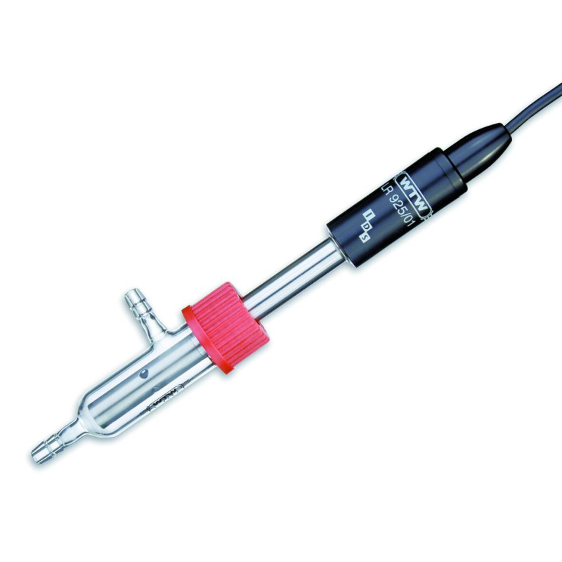 SONDE DE CONDUCTIVITE LR 925/01 2-ELECTRODES EN ACIER INOX,C= 0,1 , AVEC CABLE 1,5 M ET CUVE A CIRCULATION