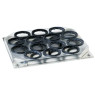 SUPPORT PLATEAU POUR 14 FIOLES 50 ml POUR AGITATEURS UNIMAX 1010/DUOMAX1030/POLYMAX1040