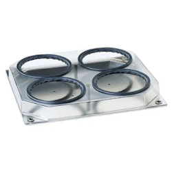 SUPPORT PLATEAU POUR 4 FIOLES 500 ml POUR AGITATEURS UNIMAX 1010/DUOMAX1030/POLYMAX1040