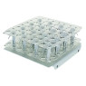 PORTOIR POUR 64 TUBES AS 130.4 POUR AGITATEUR KS 130