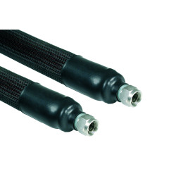 TUYAU METALLIQUE FLEXIBLE, ISOLATION TRIPLE (-100 A +350 øC) LG 1M, 2 X M16 POUR MODELES HE, HL, SL, CF31, CF41