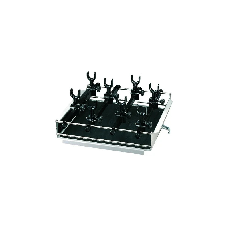 SUPPORT POUR AMPOULES A DECANTER AS501.6 POUR AGITATEUR HS / KS 501 DIGITAL