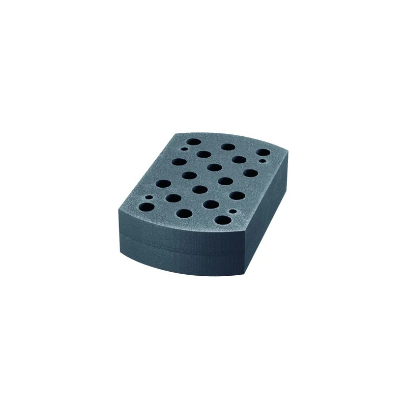 PORTOIR POUR 18 TUBES DIAMETRE 20 mm VX11.4 POUR AGITATEUR VXR BASIC VIBRAX