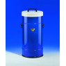 VASE DEWAR DURAN AVEC MANTEAU GALVANISE BLEU CAPACITE 10 LITRES