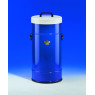 VASE DEWAR DURAN AVEC MANTEAU GALVANISE BLEU CAPACITE 21 LITRES