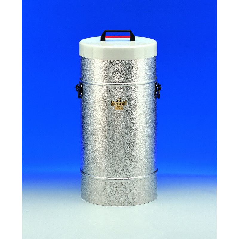 VASE DEWAR DURAN AVEC MANTEAU ALUMINIUM CAPACITE 21 LITRES
