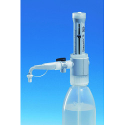 DISTRIBUTEUR DISPENSETTE S TA POUR ANALYSE DE TRACES (PLATINE, IRIDIUM)VOLUME VARIABLE BRAND 1 - 10 ml AVEC SOUPAPE DE RETOUR SAFETYPRIME
