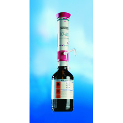 DISTRIBUTEUR EM HIRSCHMANN EN POLYPROPYLENE 10 - 60 ml PAS DE 1 ml