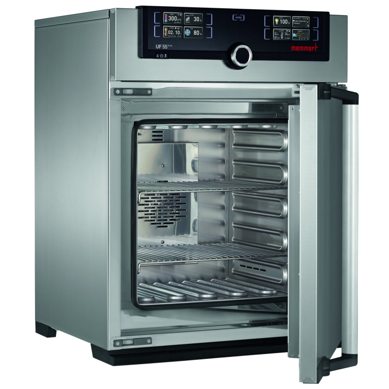 ETUVE UNIVERSELLE MEMMERT , A CONVECTION NATURELLE, TWINDISPLAY AVEC ECRAN TACTILE, 53 LITRES, MODELE UN55PLUS