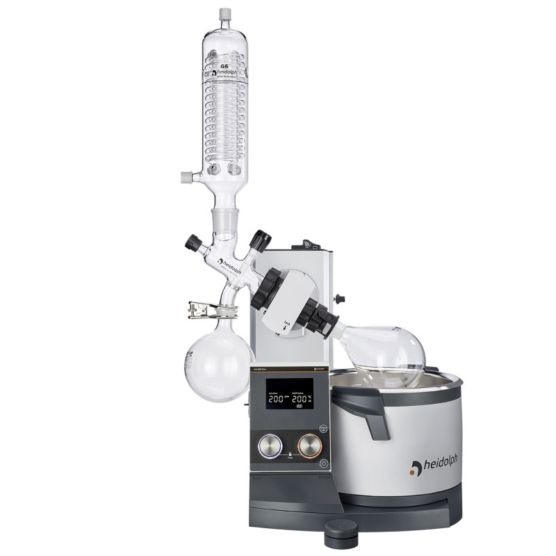 EVAPORATEUR ROTATIF HEIDOLPH HEI VAP CORE VERRERIE PLASTIFIEE ELEVATEUR MANUEL