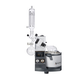 EVAPORATEUR ROTATIF HEIDOLPH HEI VAP EXPERT VERRERIE PLASTIFIEE G3 VERTICALE ELEVATEUR MANUEL