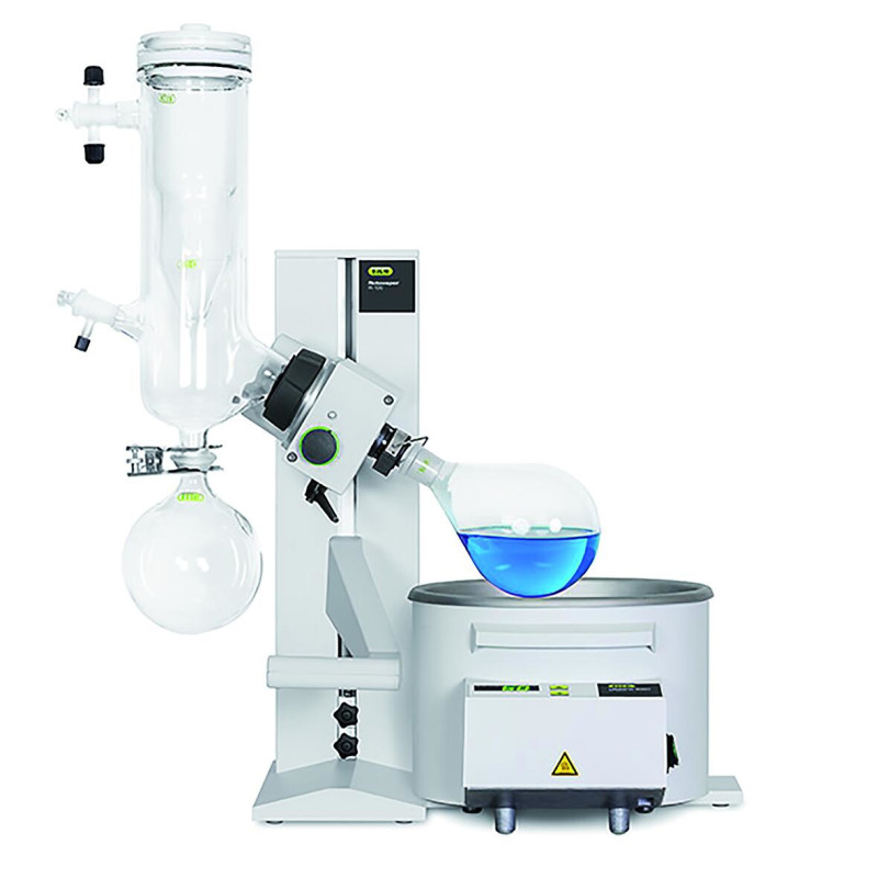 EVAPORATEUR ROTATIF BUCHI ROTAVAPOR R100 VERRERIE, PIEGE A CARBOGLACE