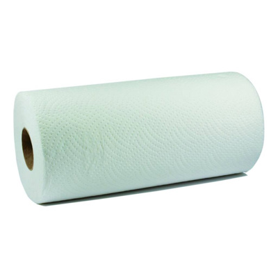 Rouleau essuie tout Blanc - Papier 2 plis - 1000 feuilles 24 x 26 cm
