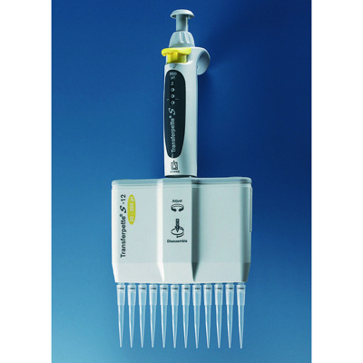 MICROPIPETTE 8 CANAUX BRAND TRANSFERPETTE S-8 VOLUME VARIABLE