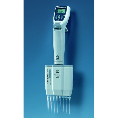MICROPIPETTE 8 CANAUX BRAND TRANSFERPETTE ELECTRONIC VOLUME VARIABLE