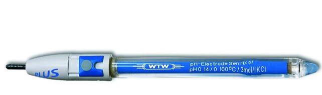 ELECTRODE pH COMBINEE WTW SENTIX 82 AVEC SONDE DE TEMPERATURE INTEGREE, PRISE BNC ET CABLE 1 m