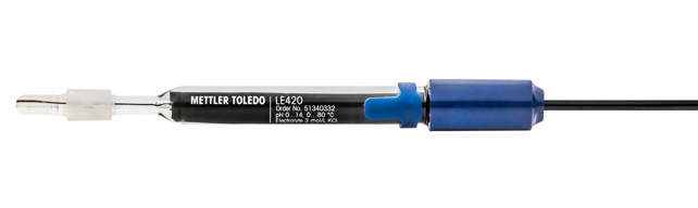 ELECTRODE pH COMBINEE METTLER LE 420, PRISE BNC CABLE 1 m