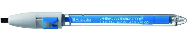 ELECTRODE pH COMBINEE SI ANALYTICS BLUE LINE 12 pH, PRISE DIN CABLE 1 m